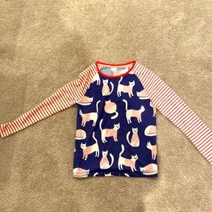Mini Boden size 7-8 shirt.